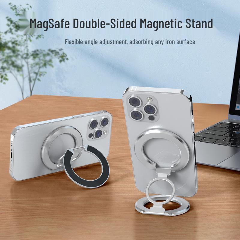 Support de téléphone pliable et multifonctionnel MagSafe - Double face avec support magnétique ultra-puissant