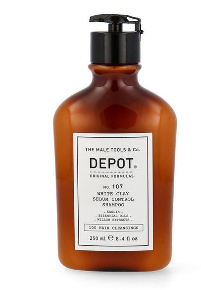 Depot No. 107 Whiteclay Sebumcontrol Shampoo for Oily Hair 250