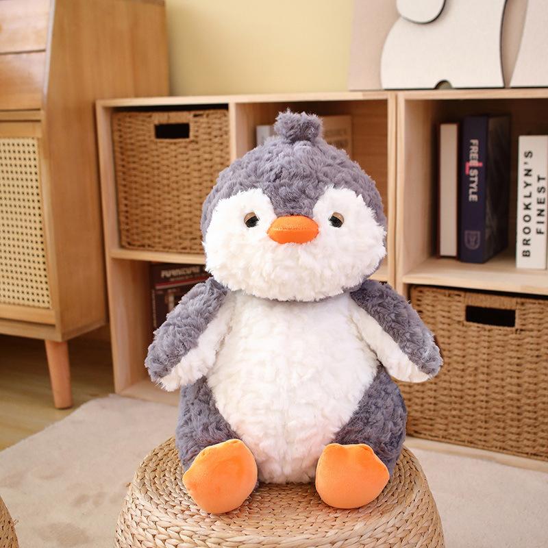 

Genuine Lazy Animal Series Elephant Plush Toy Penguin Doll Fox Pig Doll Soothing Doll 25cm