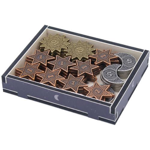 Gefaltete Weltraumspiel-Einlagen: Septima