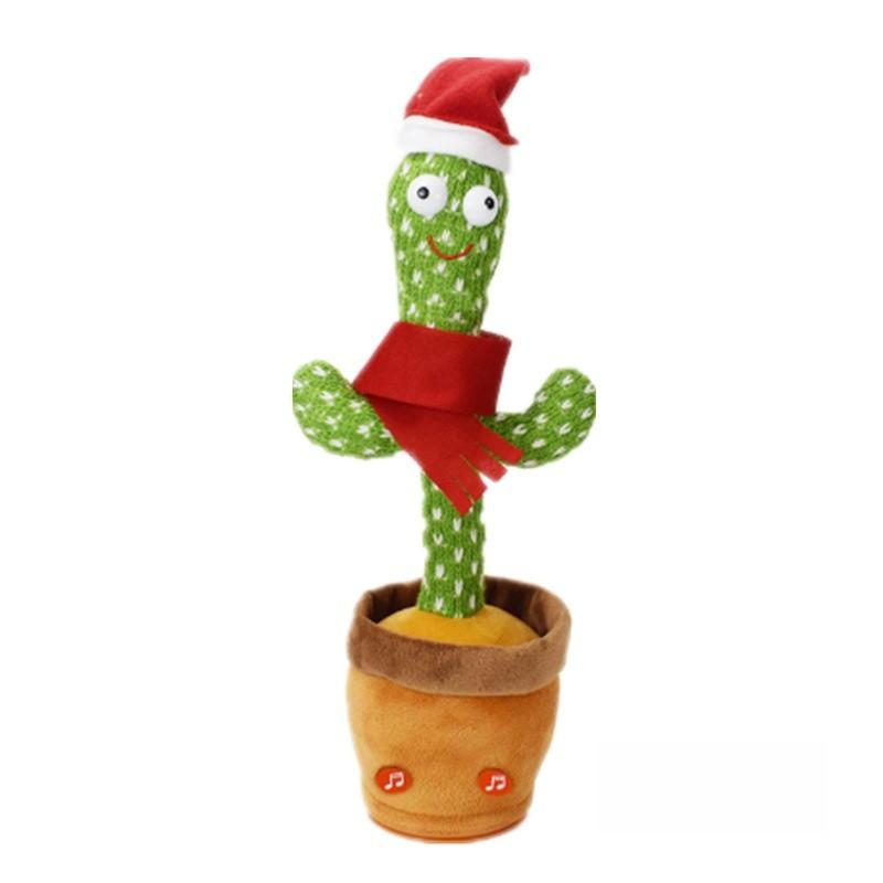 Dancing Cactus Plush Toy With Singing And Talking Features For Kids Entertainment