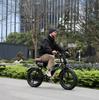 OneSport W66 Retro electric bike 20", 500W motor, 48V 13.5Ah battery, range 40-100 km, full suspension, LED display