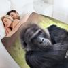Gorilla Throw Blanket Sofas Large Moving Blankets For Baby Blankets