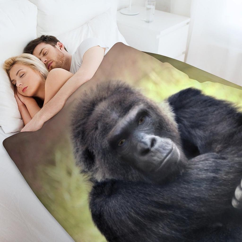 Gorilla Throw Blanket Sofas Large Moving Blankets For Baby Blankets