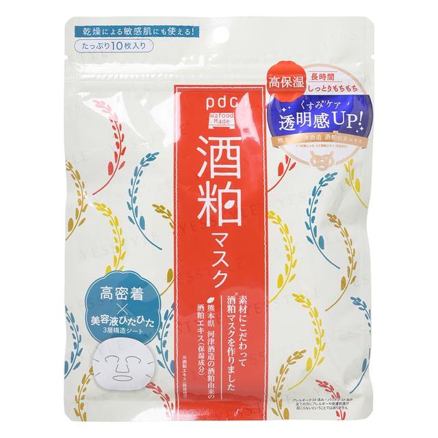 pdc - Wafood Made Sake Lees Sheet Mask 10 pcs