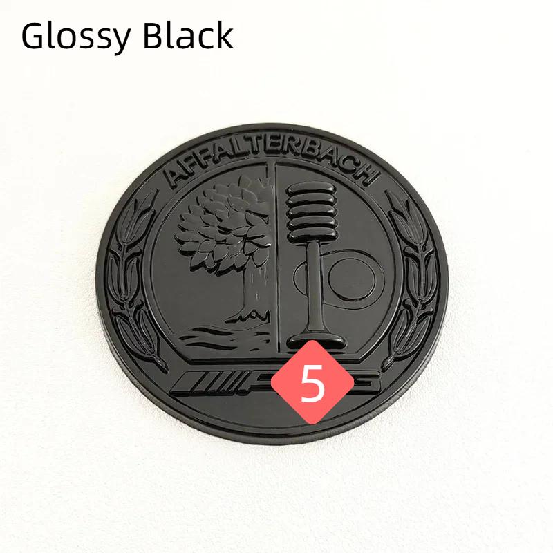 3D Metal Apple Tree A+M+G Emblem Car Rear Side C Pillar Badge for M-ercedes B-enz A C E GLA GLC GLE GLS Sticker