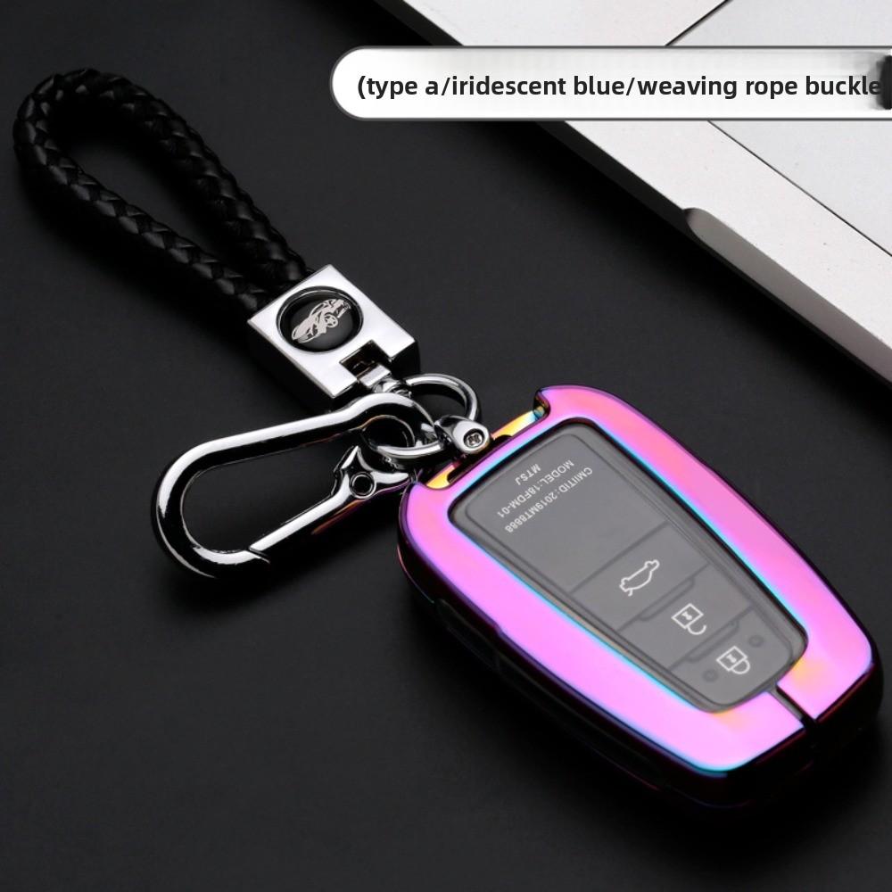 Premium Key Case for Toyota Camry RAV4 Corolla CHR Highlander Levin Keychain Holder