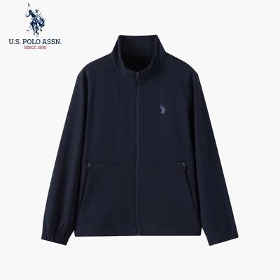 Men's Business Casual Stand-Collar Windproof Jacket