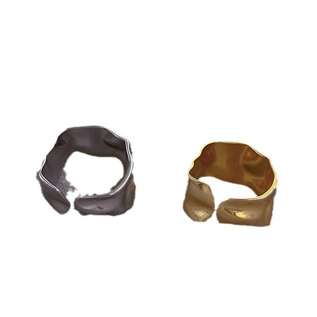 Adjustable 18K Gold Filled Ring with High Color Retention - European & American Style Index Finger Ring