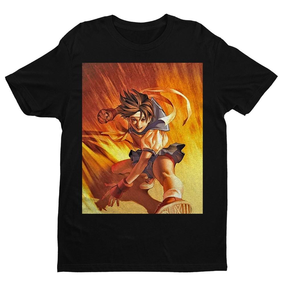 

Уличный Боевой Комикс Сакура Премиум Унисекс Футболка Эксклюзивный Дизайн 4XL