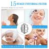 1/2'' Water Treatment Softener Chlorine Removal 15 Stage Bath Water Purifier Bathroom Shower Filter NEW