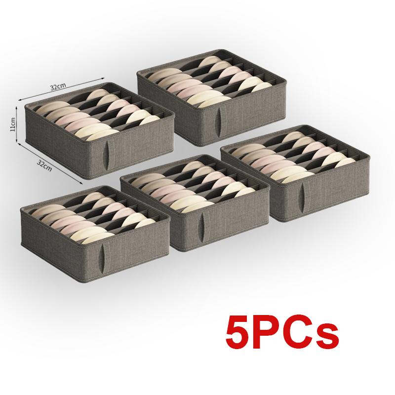 20/6/7/1 Fächer Kation PP Socken BH Hosen Schlichtheit Organizer für Schränke und Schubladen Heim Sortierboxen Aufbewahrungs-Organizer-Box