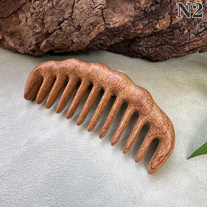 

Sandalwood Hair Combs Anti-Static Wooden Comb Massager Comb Serration Tooth Detangle Sandalwood Comb Hair Care Household Gift