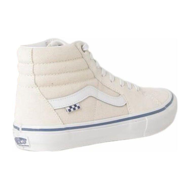 Vans Skate Sk8-Hi Raw Canvas Classic White Unisex Sneakers VN0A5FCCACV