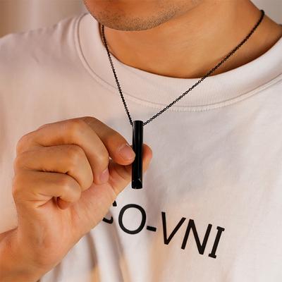 Aerosolry Breathlace Anti Vaping Necklace Breathlace Stress Anxiety Necklace Natural Calming Relief Chain Breathlace Necklace