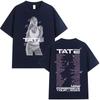 Tate McRae Miss Possessive Tour Merch T-shirt Unisex Donna Harajuku Girocollo Manica Corta T-shirt Cotone Casual T-shirt Streetwear