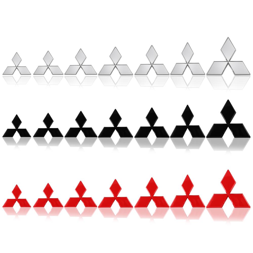 Auto Frontgrill Emblem Heckklappen-Plakette Aufkleber Auto Dekoration Zubehör Für Mitsubishi Lancer L200 Outlander Pajero Eclipse