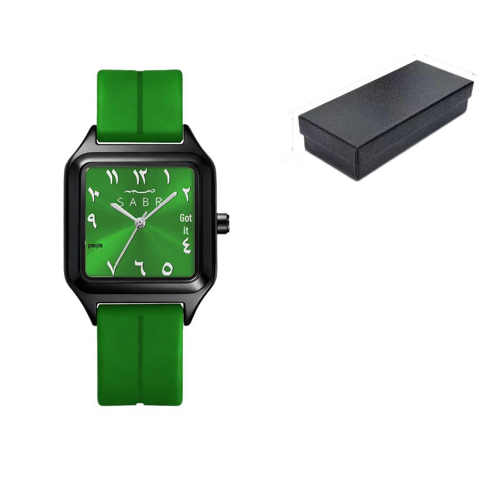 2025 Luminous Waterproof Quartz Sports Watch - High-End Arabic Middle East Design