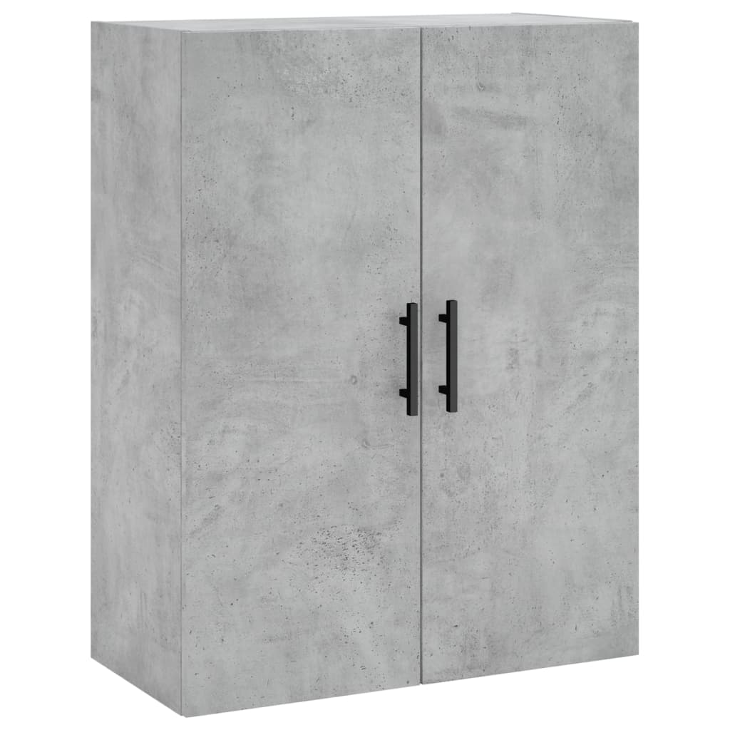 Highboard Concrete Grey 69.5 x 34 x 180 cm Particleboard