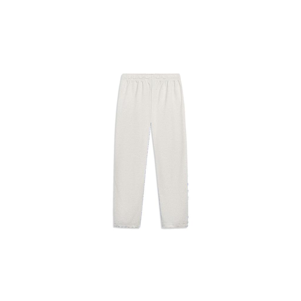 Li Ning Anti-Five Series Solid Color Elastic Waist Drawstring Knitted Sports Pants Men Pants Flower-Gray Tile-Gray AKLT273-3