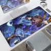 Druk HD Genshin Impact Flins Mata na Biurko Długi Biurowy Pad na Biurko PC Gaming Antypoślizgowe Akcesoria Anime Gumowa Podstawa Podkładka pod Mysz Zmywalna