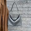 Real Leather Women's Bag Large Capacity Tote Fashionable Natural Drop Armpit Shoulder