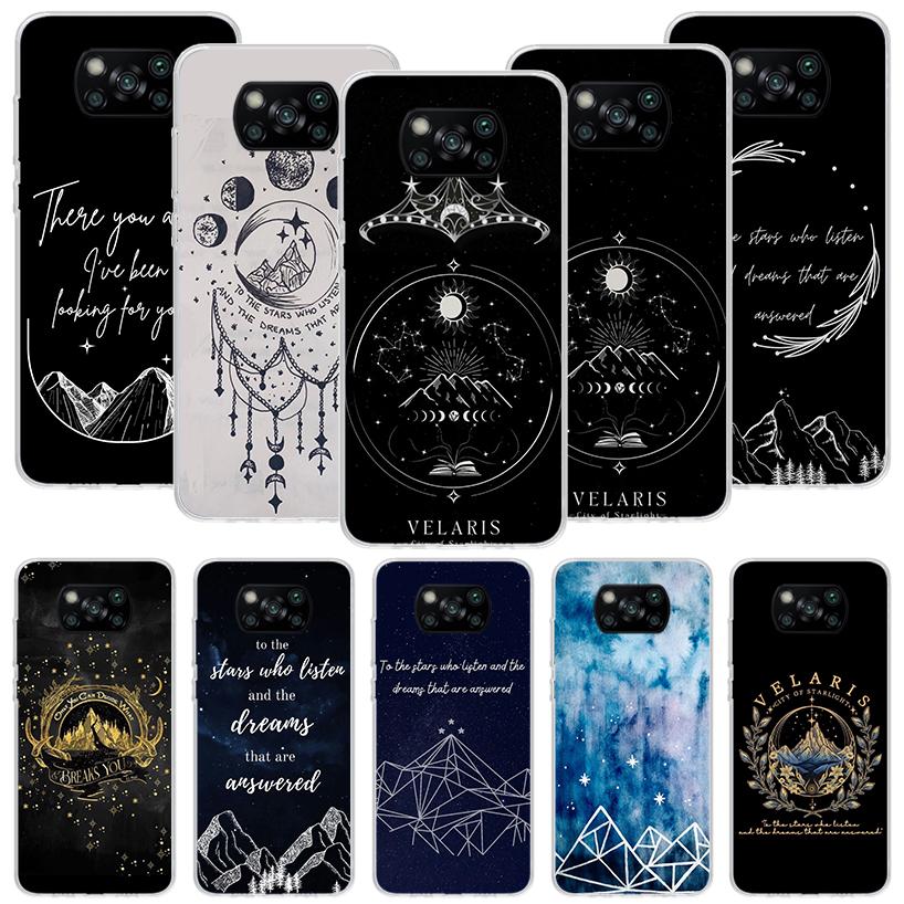 A Court of Mist Fury Sarah J Maas Phone Case For Xiaomi Poco F7 Ultra X7 X6 Pro X5 Redmi 15 15C 13 13C 12 12C 10 10A 10C 9 9A 9C