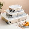 304 Stainless Steel Food Containers Refrigerator Sealed Fresh-Keeping Box Large Capacity Food Storage Box For Kitchen
