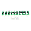 Agricultural Nozzles 10-Pack Built for Durability In Field Conditions and Optimized for Tractor-Based Sprayers