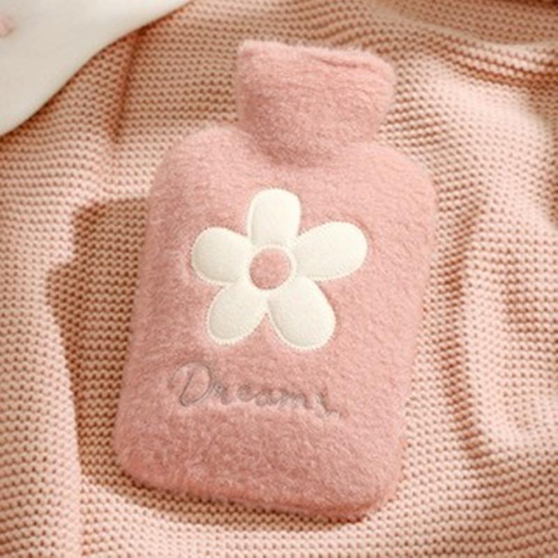 Cute Large Warmer Hot Water Bag for Period Pain Stuffed Menstrual Colic Heater Plush Hand Warmer Seed Guatero Bottle