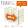 Plus Flat File Expandable Binding String Type Replacement 10 x 10 A4, Spine, Senobas, / Cover, Ivory, pieces, FL-023SH, 89-135