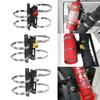 Fire Extinguishers Bracket Using Adjustable Clamps for Easy Mounting on 1.75-2Inch Roll Cage Without Body Damage