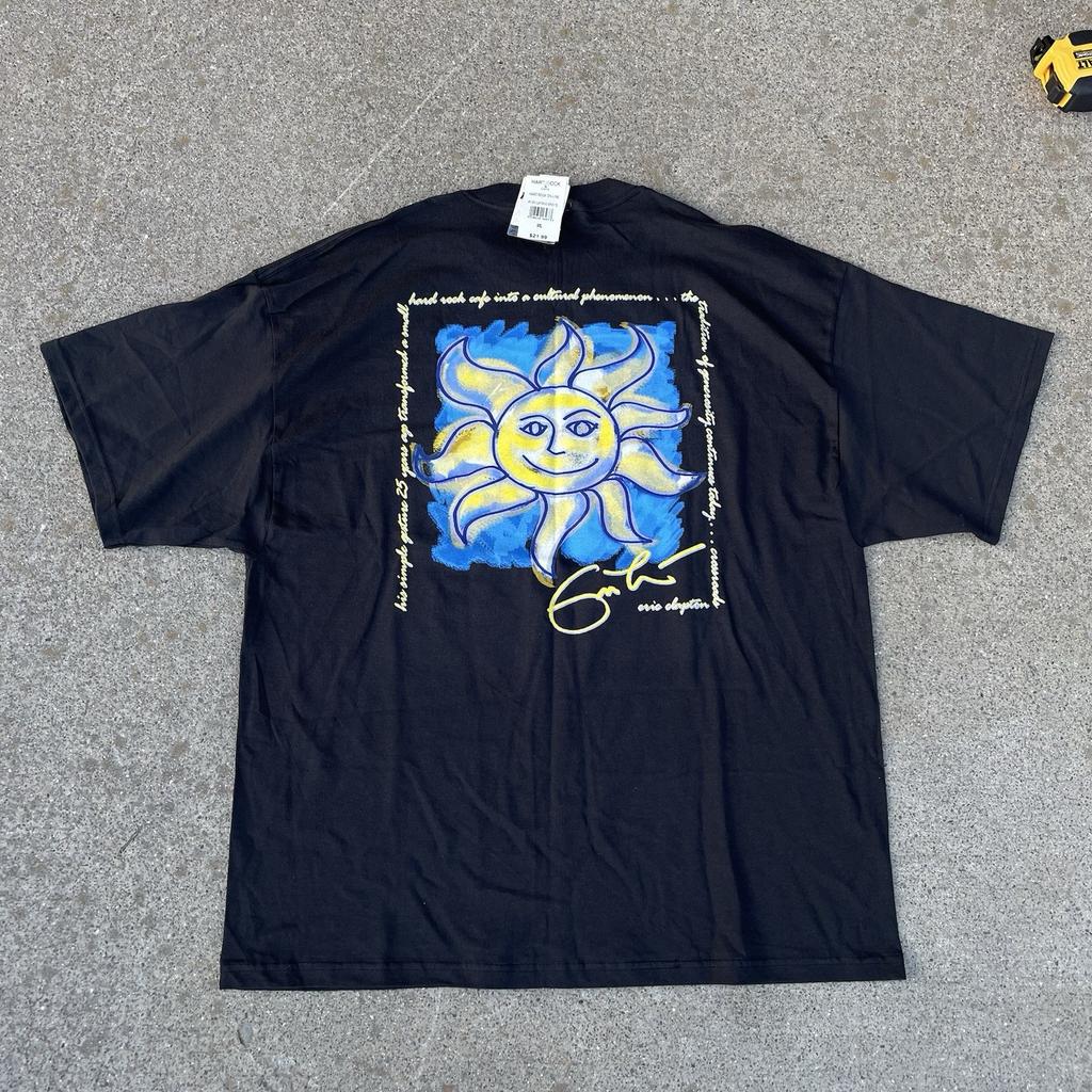 Deadstock NWT Vintage Hard Rock Cafe Eric Clapton Signature Series Tee XXL Rare