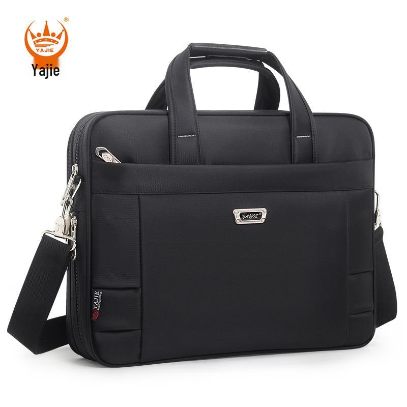 15,6" Wasserdichte Oxford Laptoptasche: Business Casual Umhängetasche mit großer Kapazität