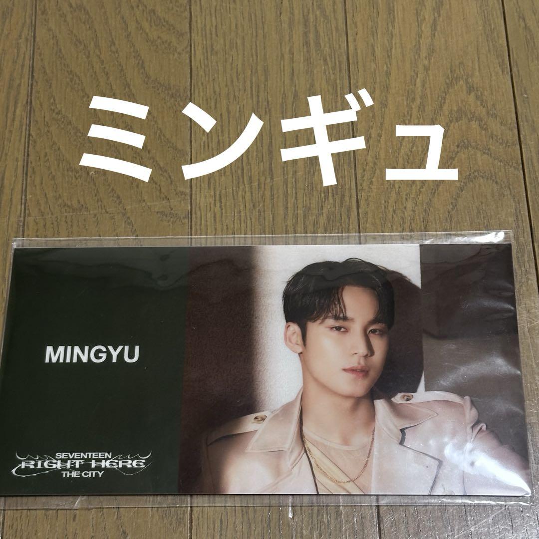 

[USED] SEVENTEEN Mingyu Talent Card YABATON