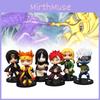 6pcs Cartoon Naruto Character Pvc Toy Model Decoration Child Christmas Gift