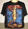Unisex Shirt Cotton Oversize Large Size Sepultura Chaos AD Size S M L XL 2XL 3XL New! Heavy Metal Band XXL XXXL