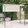 Vidaxl Gazebo With Canopy, 220X110X200 Cm, Cream