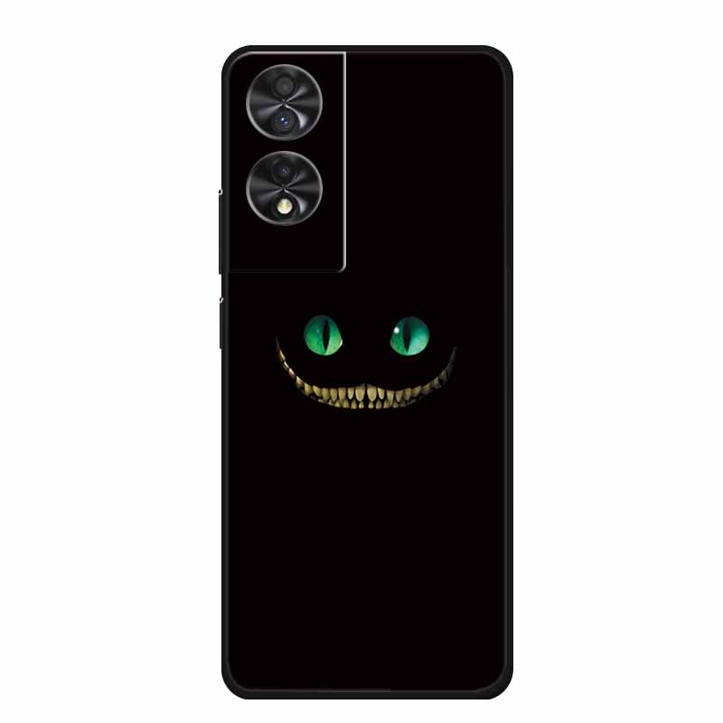 Para TCL 40 NxtPaper 4G 6.78" Funda Animales TPU Silicona Suave Fundas de Teléfono Cubierta para TCL40 NxtPaper Protector Lobo Dibujos Animados Coque