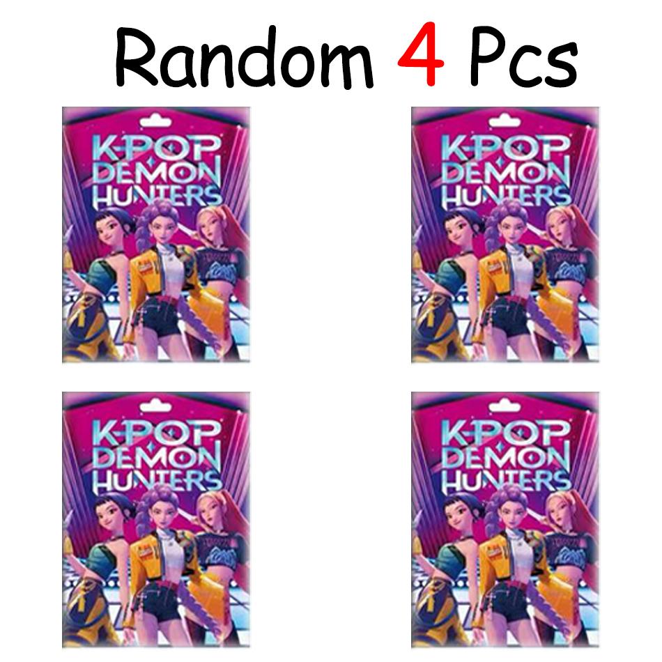 New Kpop Demon Hunters Figure Toys Collectible Blind Bag Demon Hunters Figurines Game Characters Pvc Model Action Figures Decor