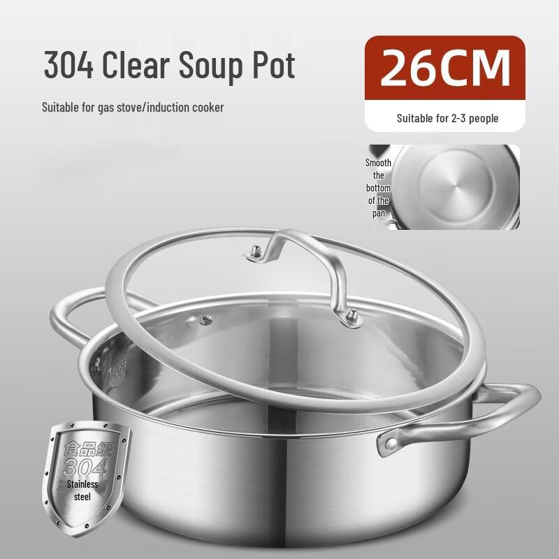 DUTRIEUX 304 Stainless Steel Hot Pot