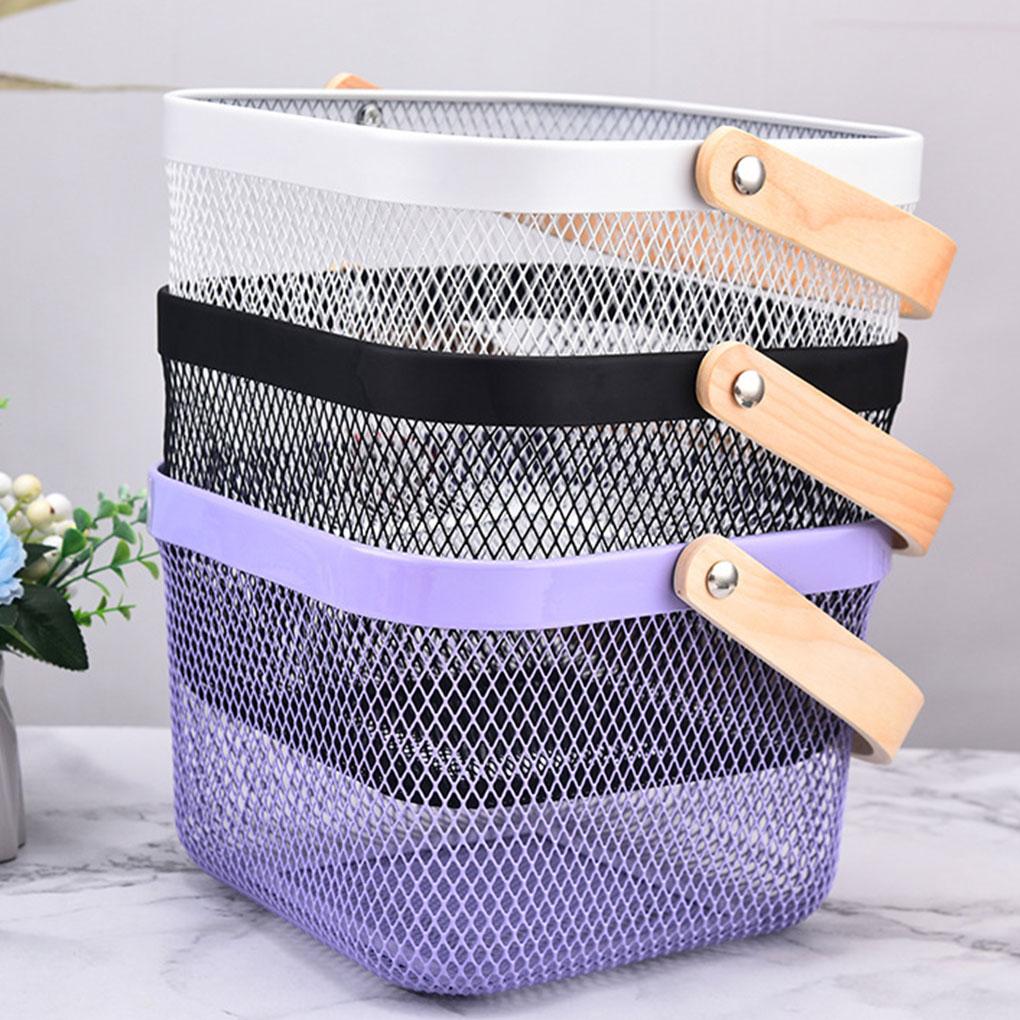 Durable Storage Solution Picnic Basket With Handle Small Basket With Handle Shopping Basket