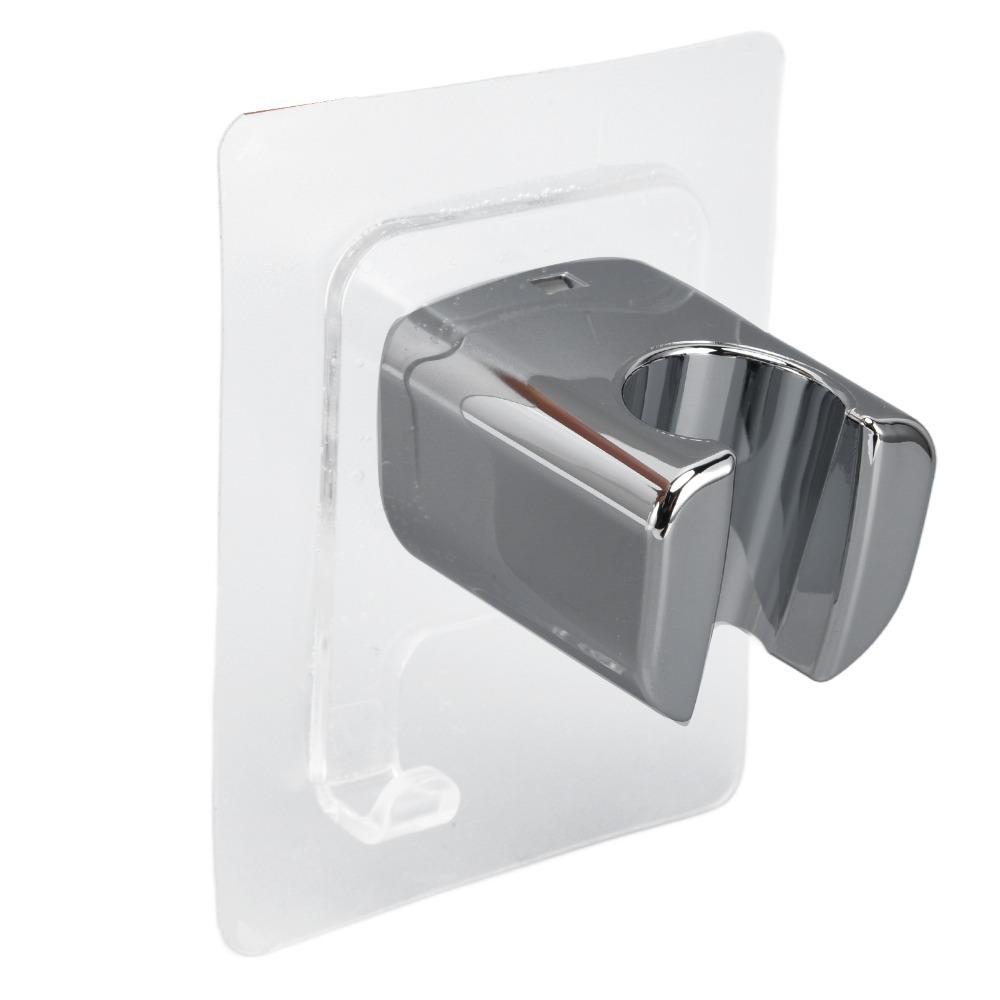 Adhesive Shower Head Holder ABS Material Shower Sprayer Hanger Shower Head Accessory  Home Use