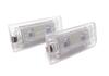LED License Plate Lights 2x650lm, Set of 2 Compatible with BMW E53, E83, 12V, Off-Road