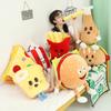 Creative Hamburger French Fries Sleep Pillow Plush Food Doll For Comfort And Relaxation