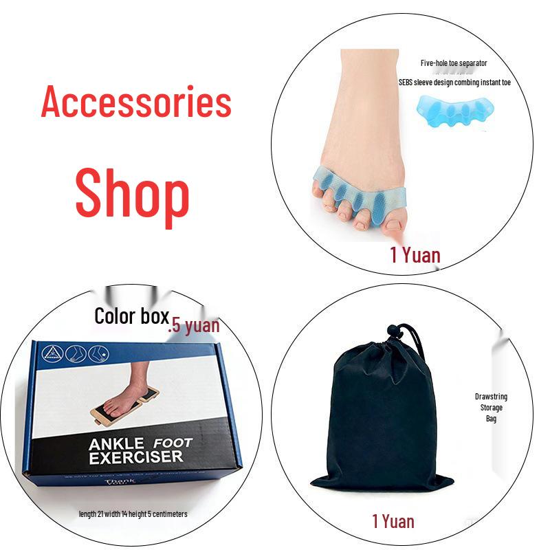 Wooden Single Leg Balance Trainer & Ankle Strengthener Board