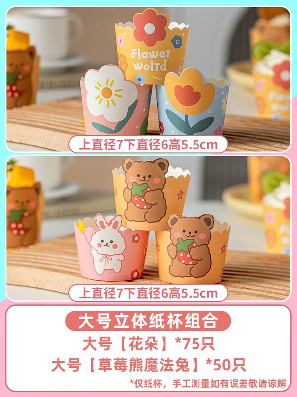 Набор декоративных формочек для кексов и маффинов