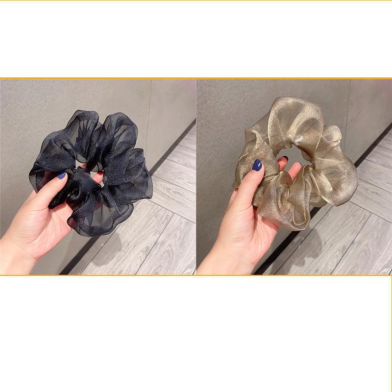 Mesh Tie Headpiece Hair Cord Collar-ring Girl Aurora Scrunchie