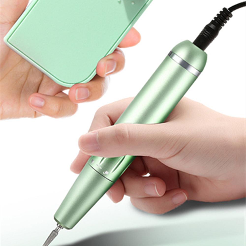 Rechargeable Electric Nail Drill Manicure Machine 30000RPM For Nail Gel Remove