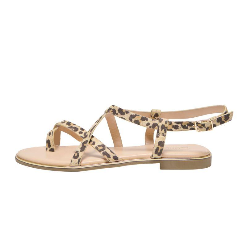 Sandales mari imprimé léopard avec boucle Femme ONLY